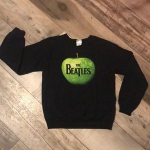 The Beatles Apple Crew Neck Fleece Sweatshirt